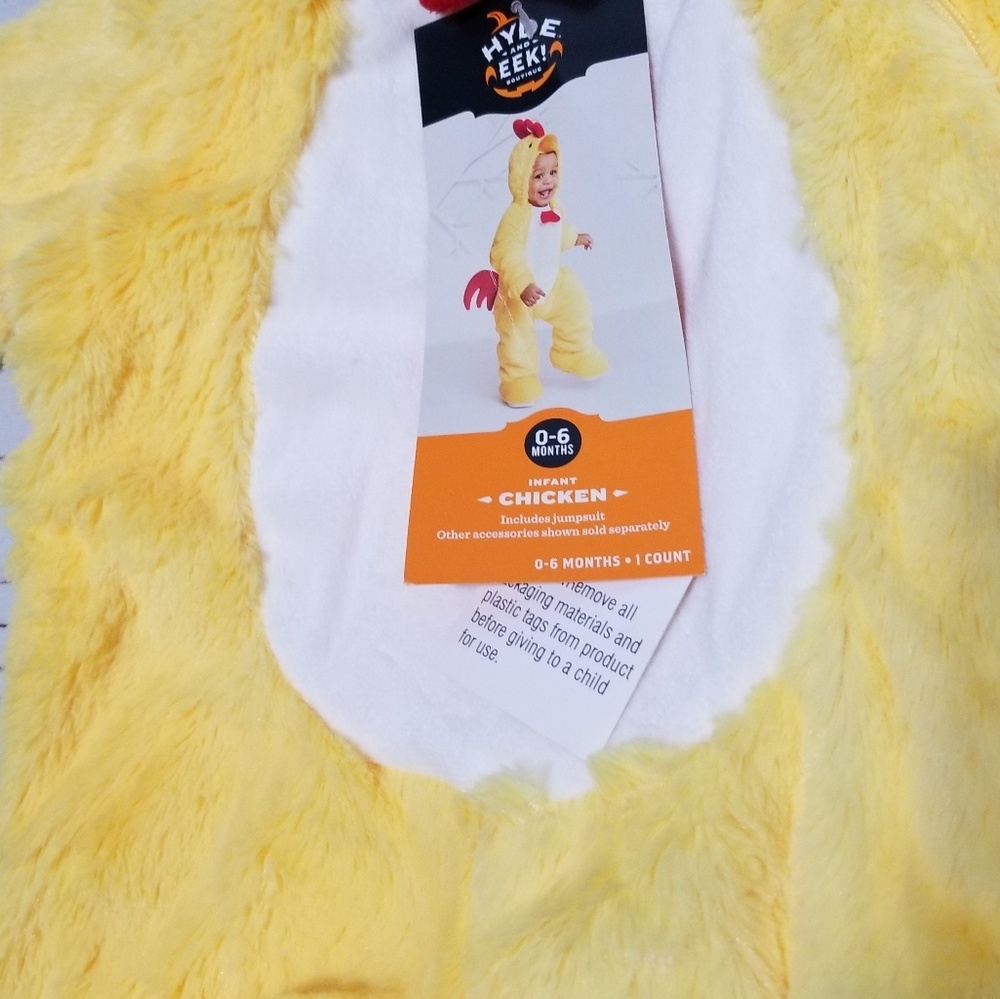 HYDE AND EEK Infant Chicken Halloween Costume - Picture 2 of 7